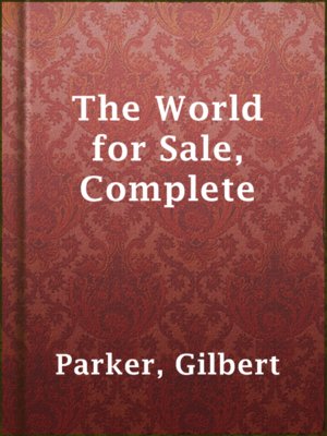 cover image of The World for Sale, Complete